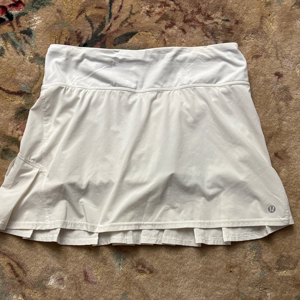 lululemon athletica White Mini Skirt